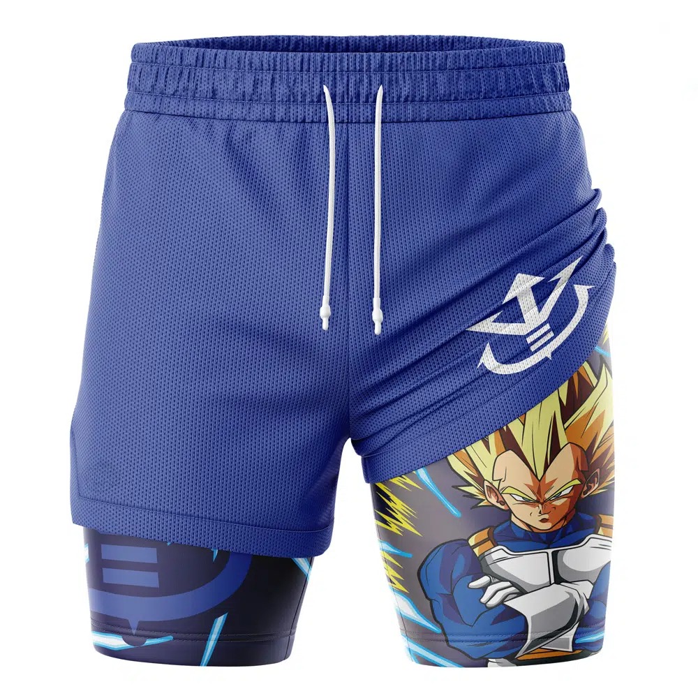 Summer Clothing Layering - Pantalones Cortos Deportivos 2 en 1