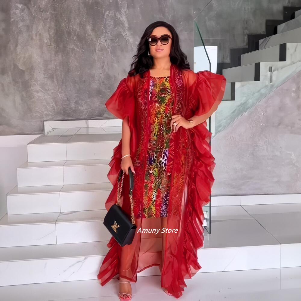 Summer Gauze Clothing - Vestidos africanos de gasa de malla