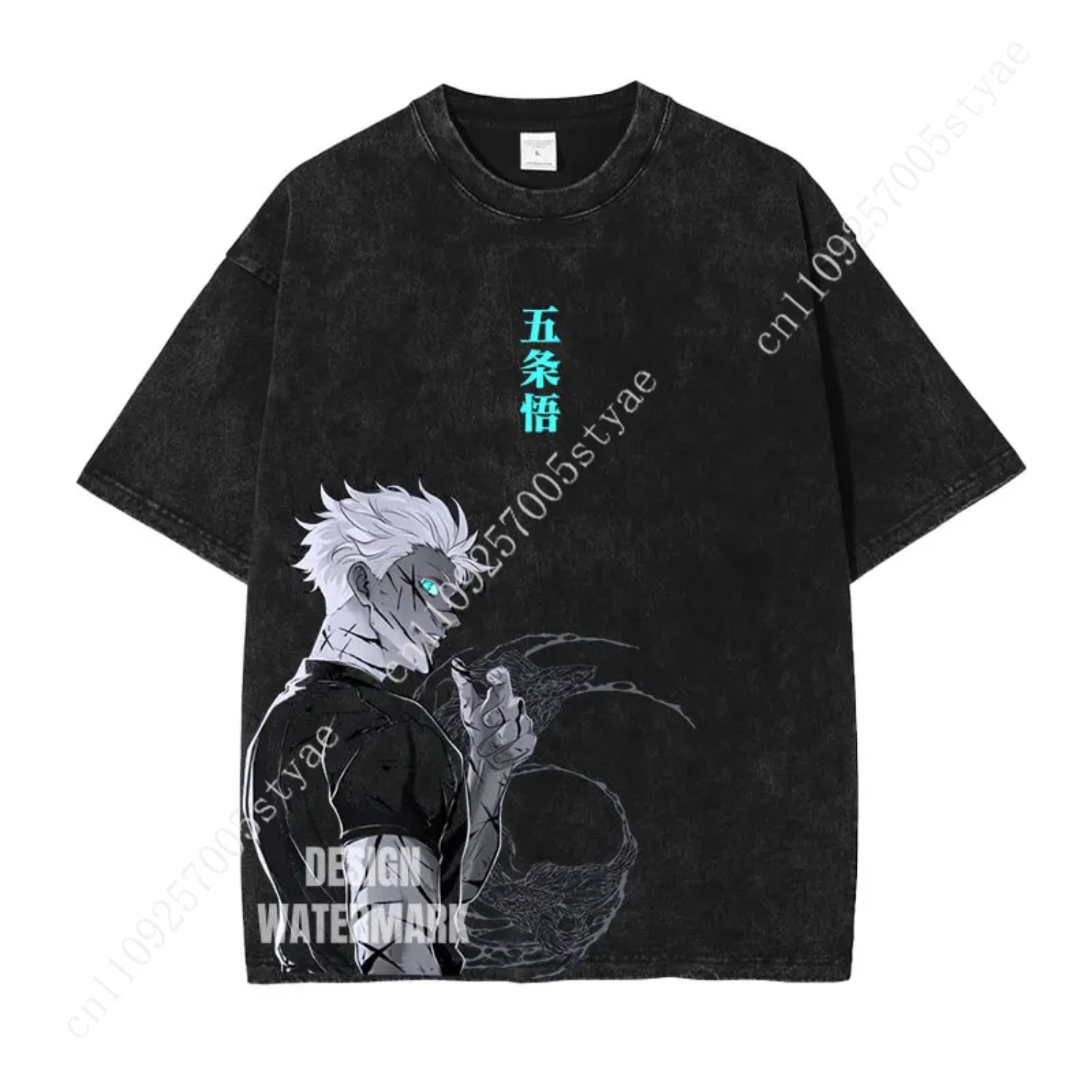 Yours Summer Clothing - Camiseta Gráfica de Gojo Satoru, Ropa