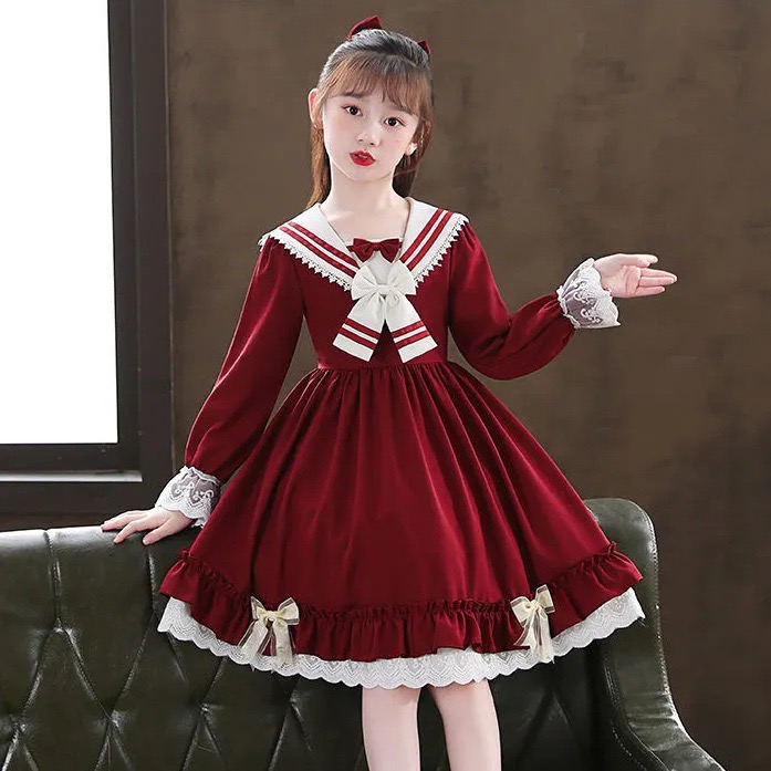 Summer Clothing Teen Girls - Disfraz de Lolita para niña, vestido