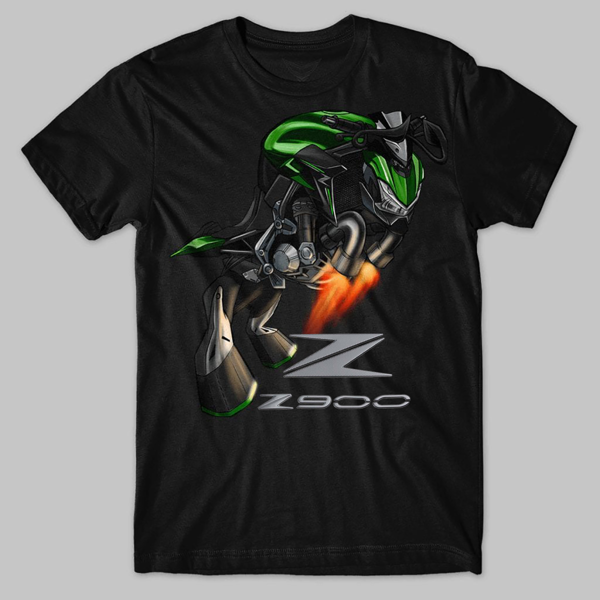 Japanese Summer Clothing Men - Camiseta clásica japonesa de motocicleta Z900