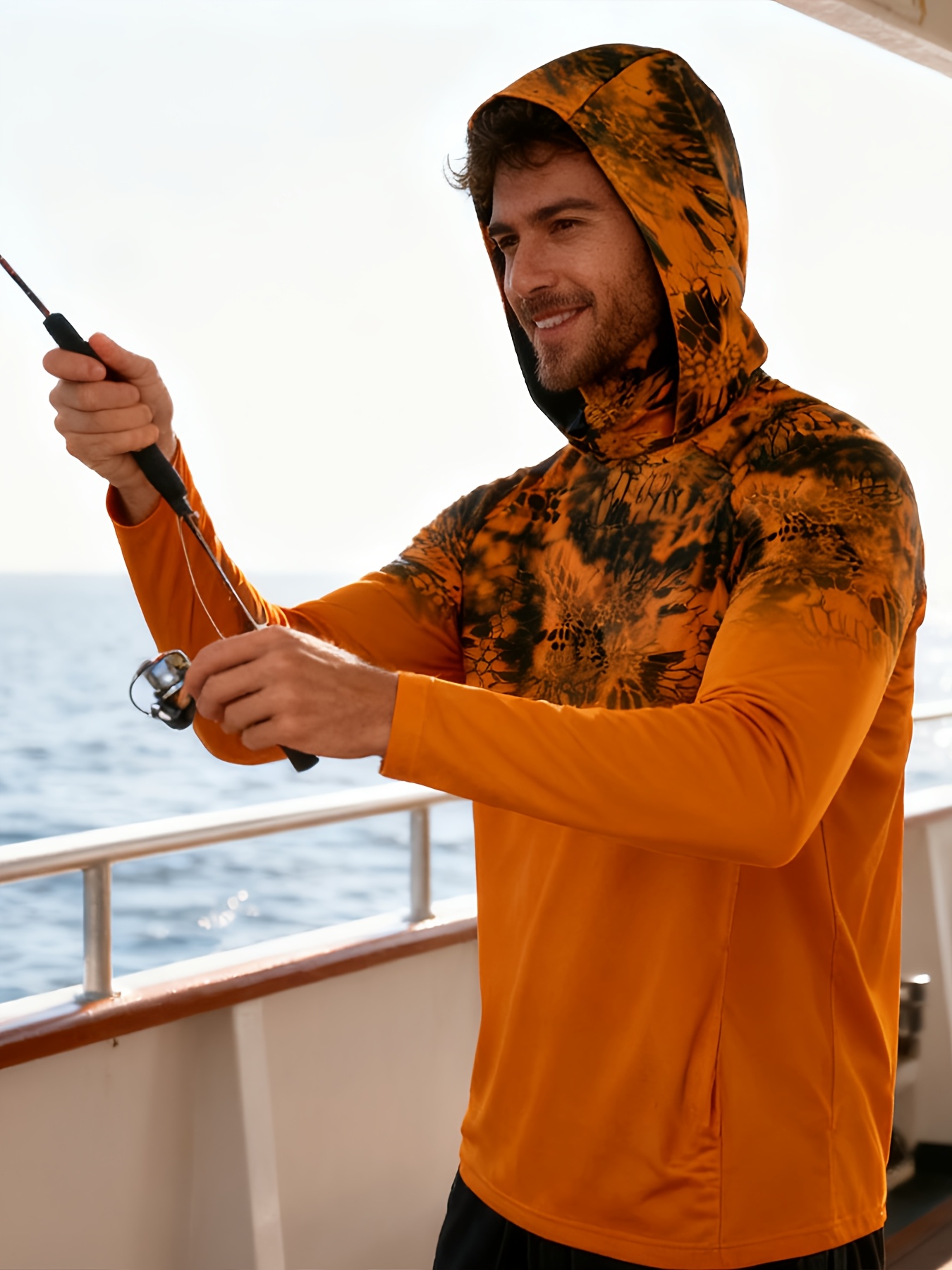 Summer Clothing Long Sleeve - Camisa de Pesca con Protección UV,