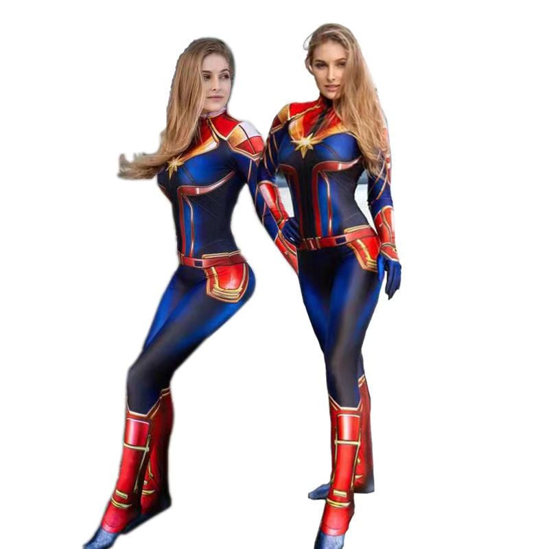 Romper Playsuit Women - Disfraz de Capitán de Película para