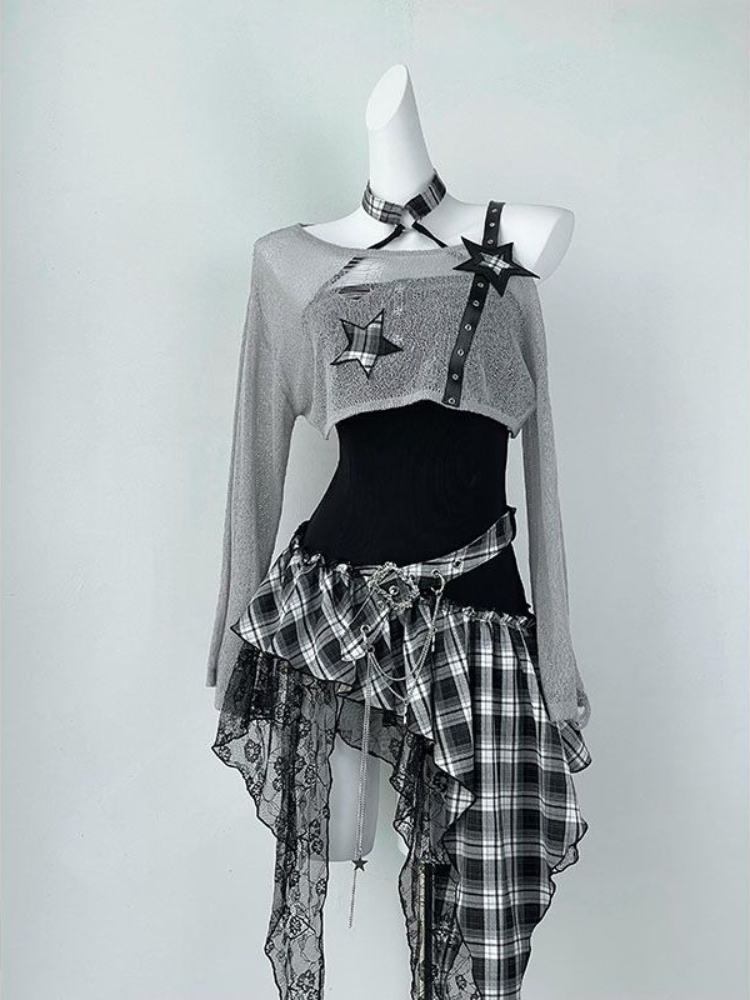 Summer Clothing Set For Girls - Conjuntos irregulares de diseño de chica
