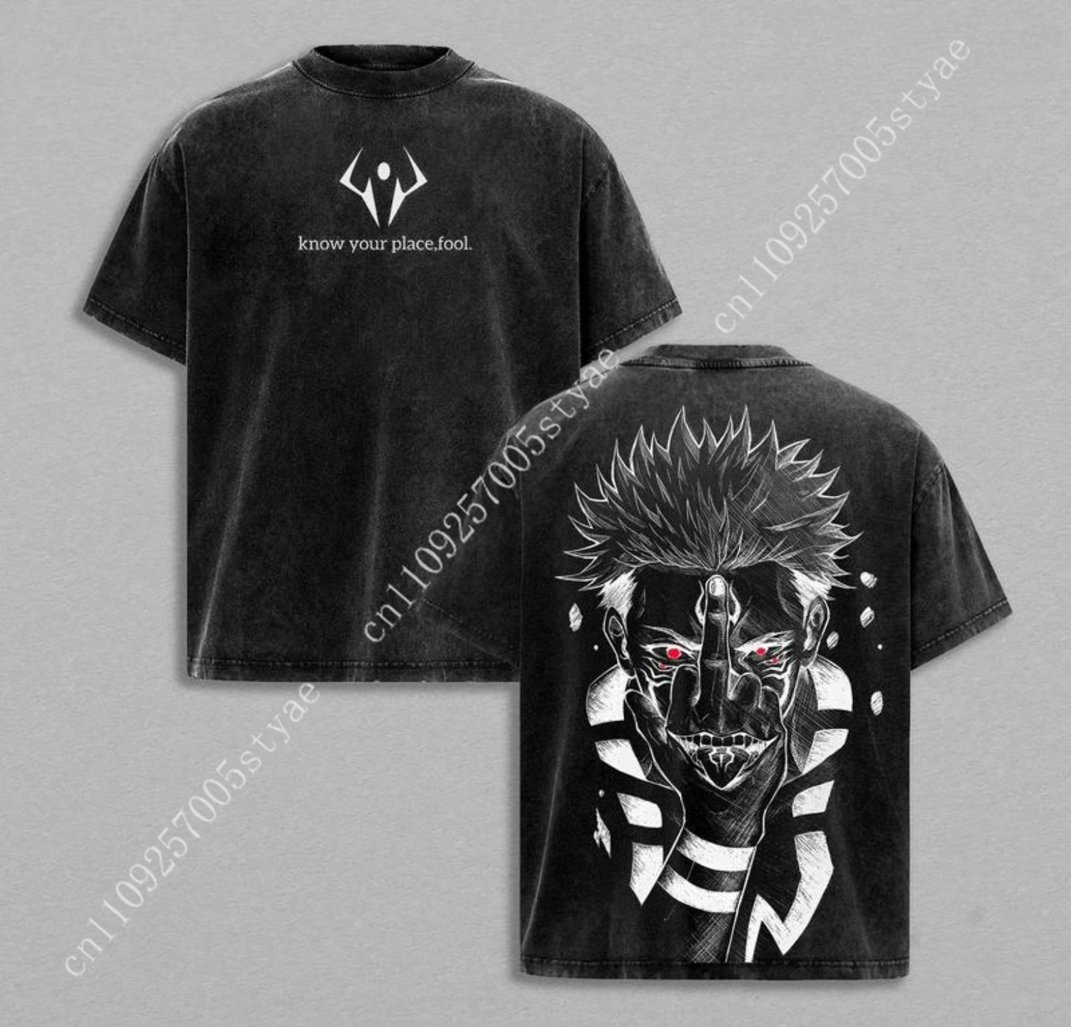 Yours Summer Clothing - Camiseta Gráfica Anime Ryomen Sukuna, Estilo