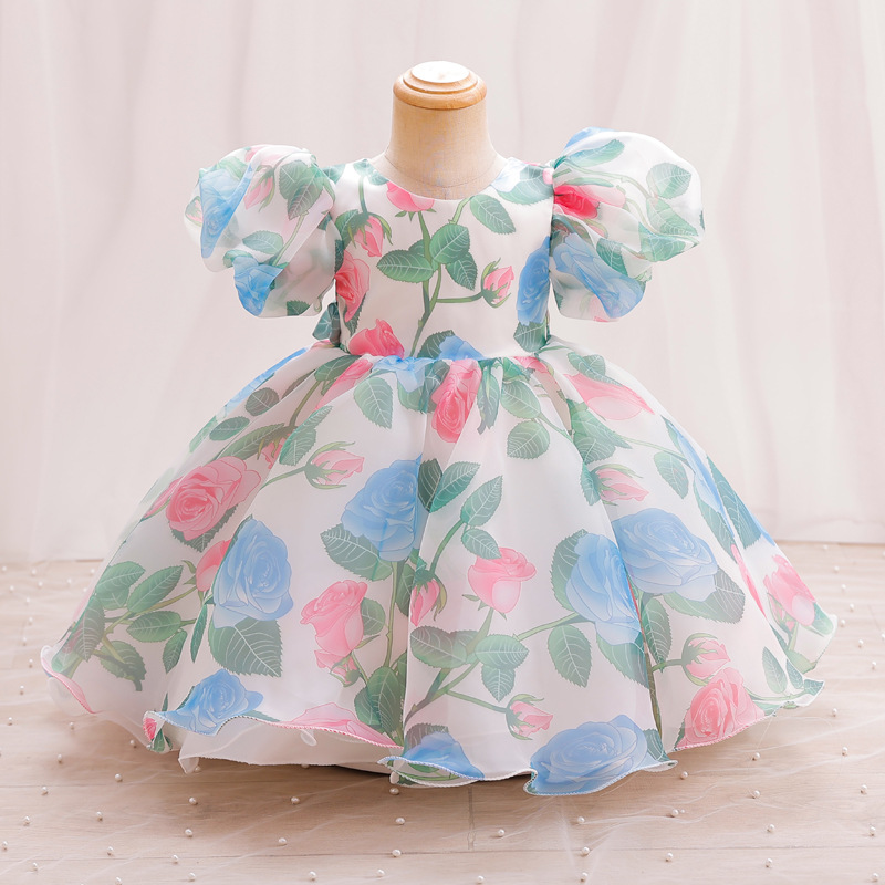 Summer Clothing Layering - Vestido de organza de 0 a