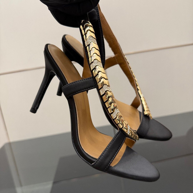 Sandalias de gladiador de saté - Summer Clothing Offers reseña y precio