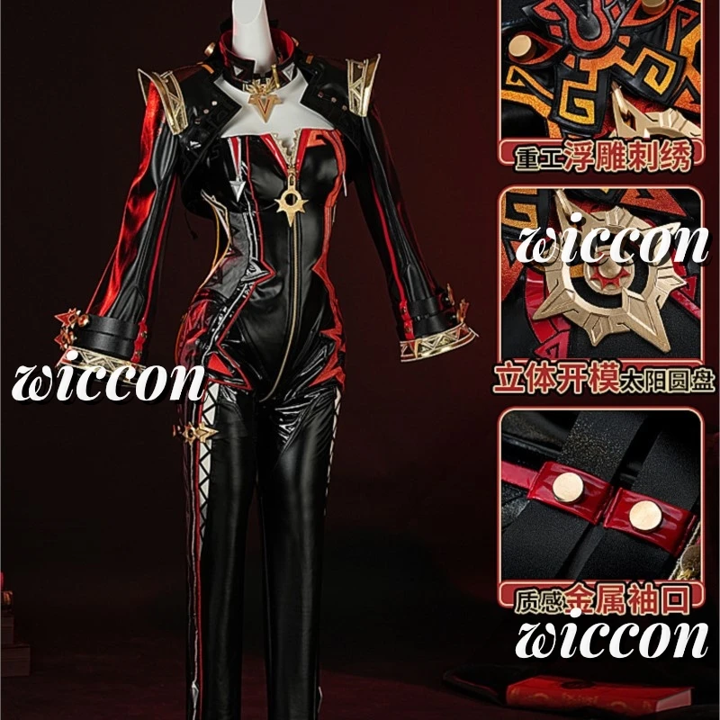 CosplayGenshin Impact Mavuika  - Romper Playsuit Women reseña y precio