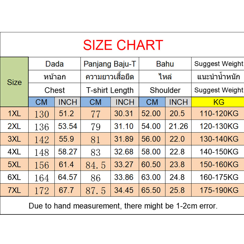 Camiseta holgada de 110-180kg  - Yours Summer Clothing reseña y precio