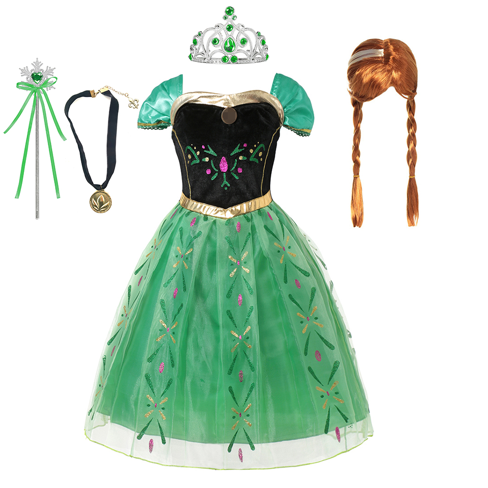 Disfraz de Anna para niños y n - Summer Dresses Yours Clothing reseña y precio