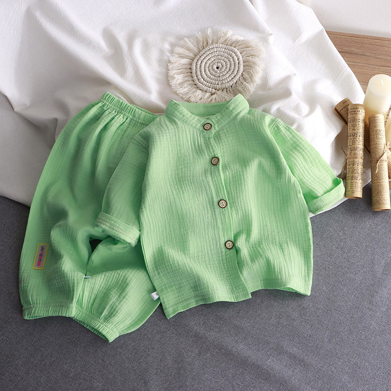 Conjuntos de cuello levantado  - Summer Gauze Clothing reseña y precio