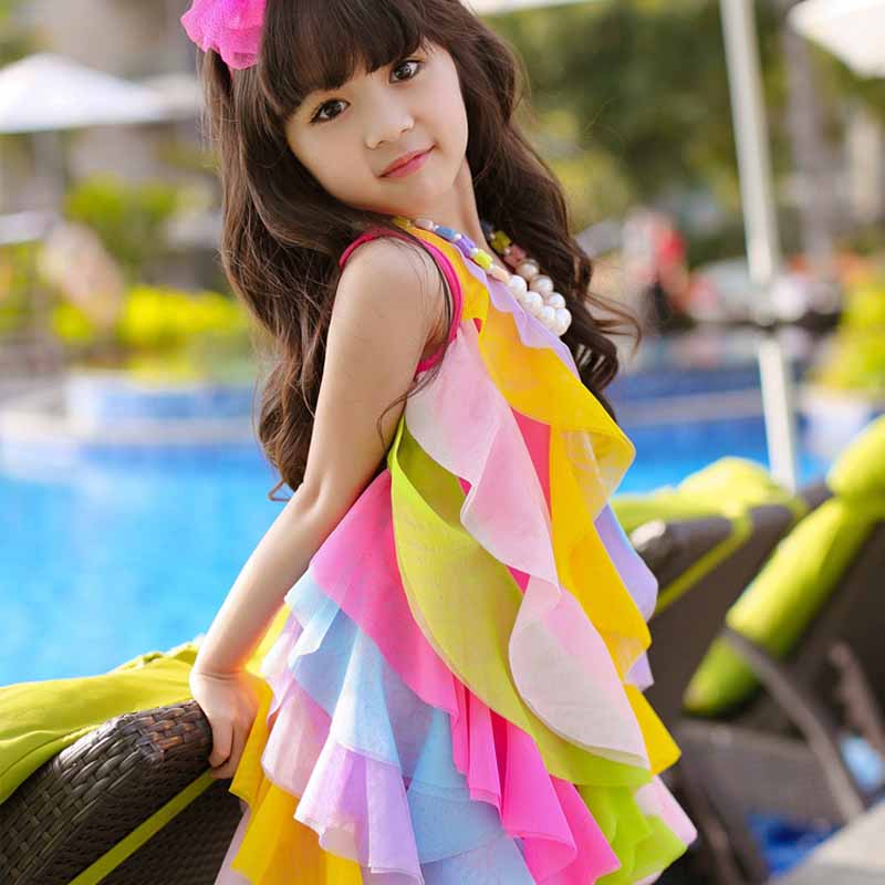 Vestido de verano para niñas s - Summer Gauze Clothing reseña y precio