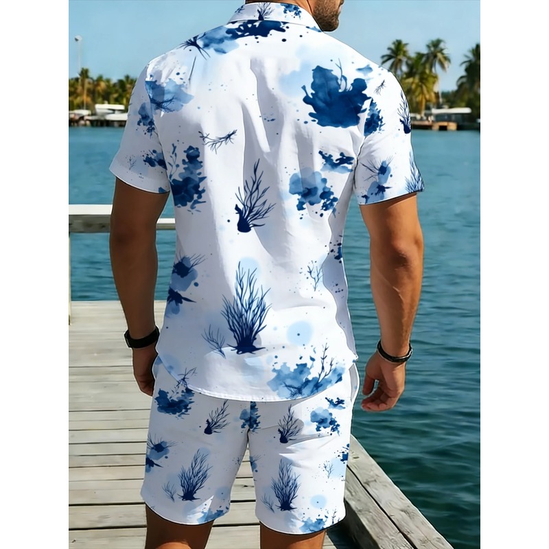 Conjunto de Camisa y Pantalone - Beach Shirt Hawaiian reseña y precio