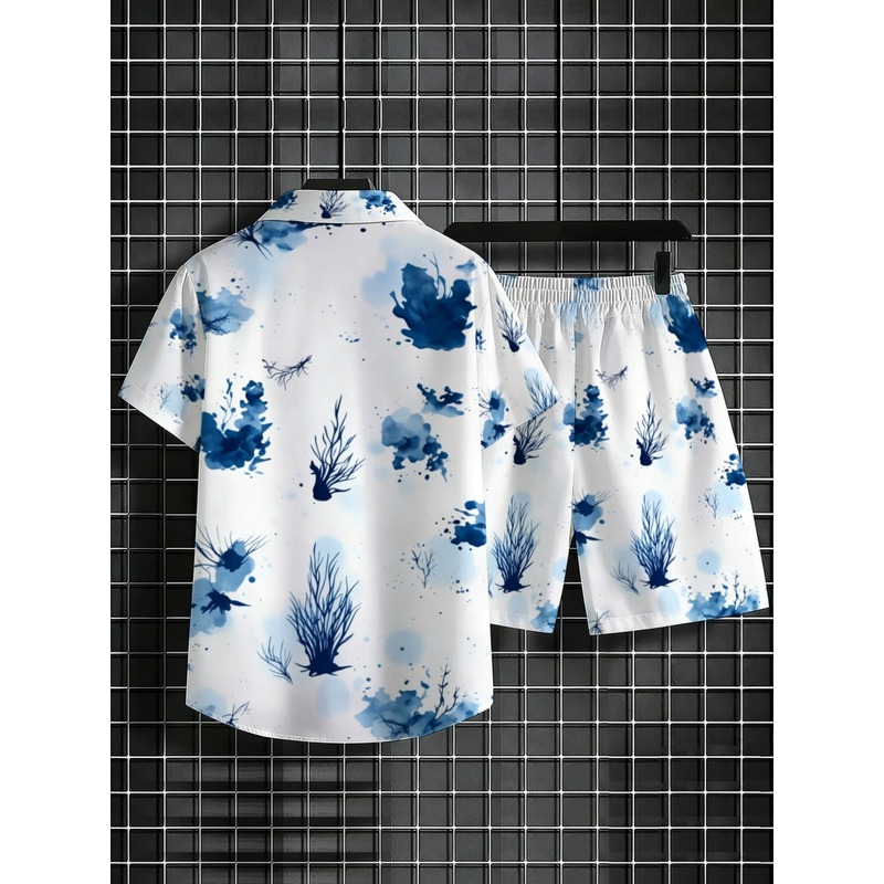 Conjunto de Camisa y Pantalone - Beach Shirt Hawaiian reseña y precio
