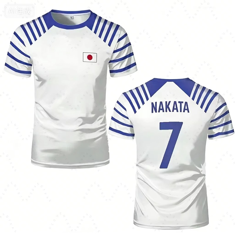 Camiseta de Anime Captain Tsub - Japanese Summer Clothing Men reseña y precio