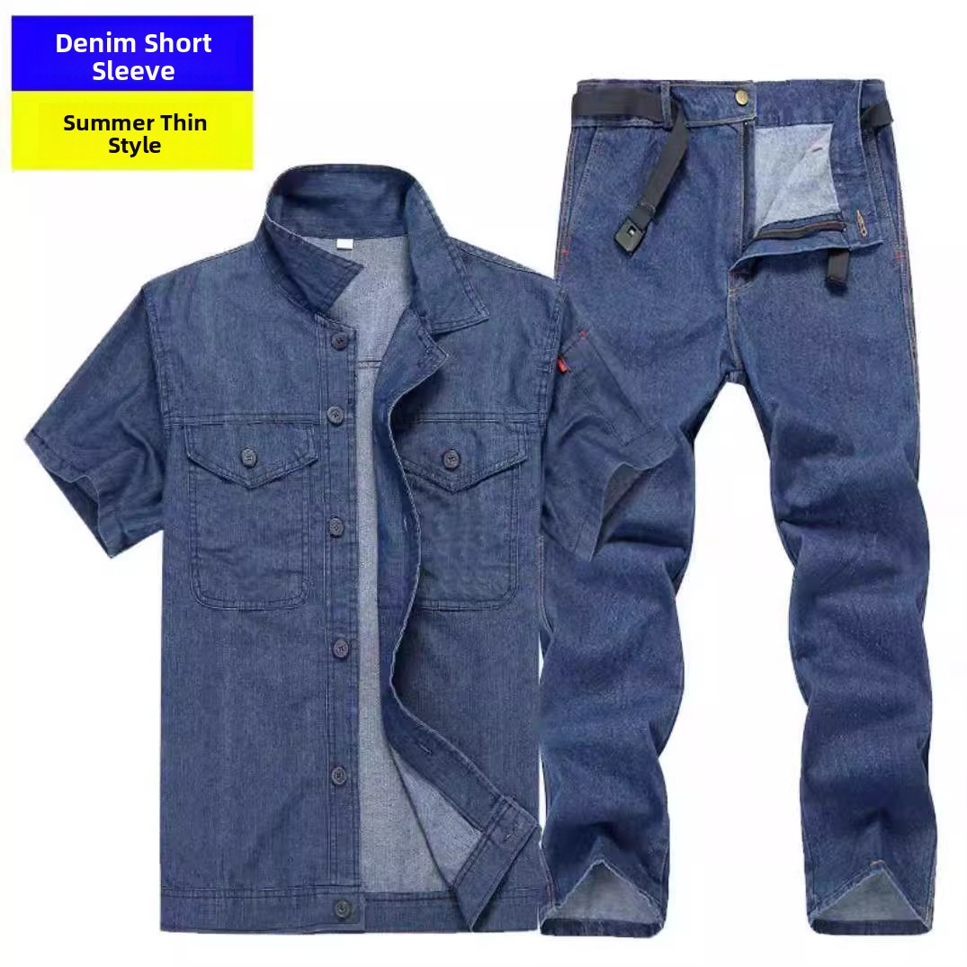 Conjunto de Ropa de Trabajo de - Summer Clothing Long Sleeve reseña y precio