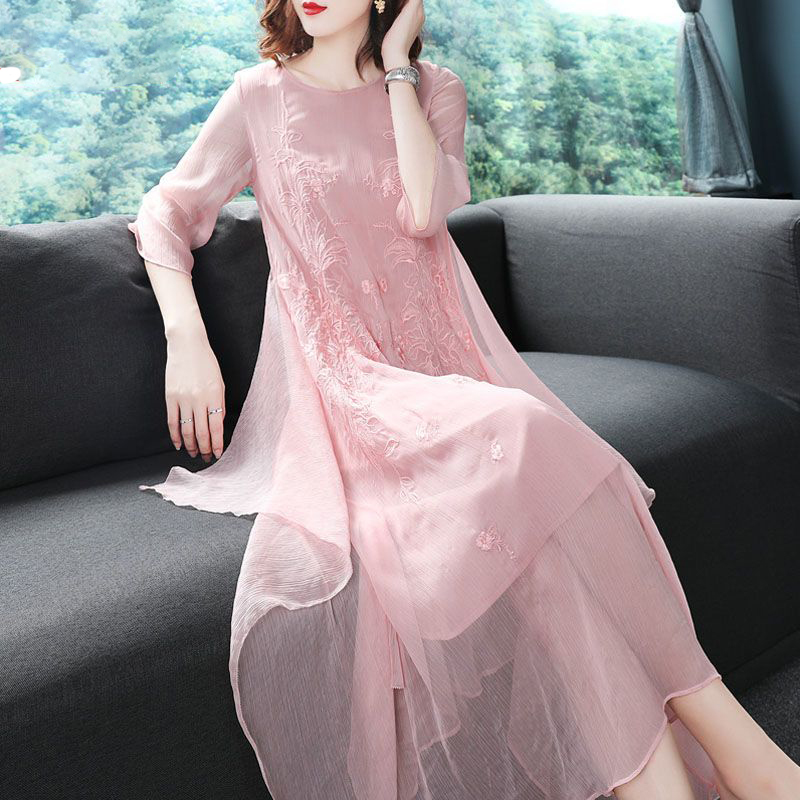 Elegante Vestido de Fiesta con - Summer Gauze Clothing reseña y precio