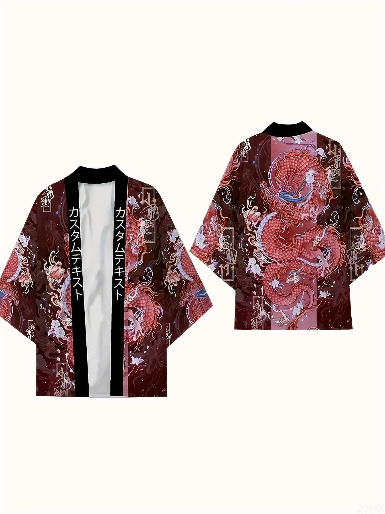 Kimono Unisex con estampado la - Yours Summer Clothing reseña y precio