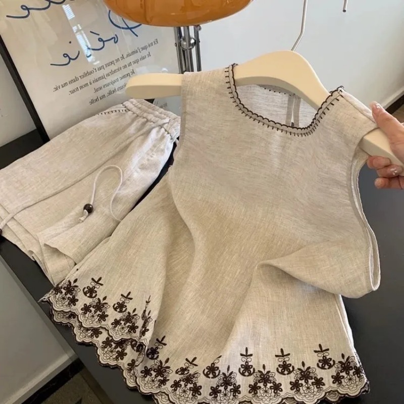Chaleco de encaje bordado de i - Summer Linen Clothing For Women reseña y precio