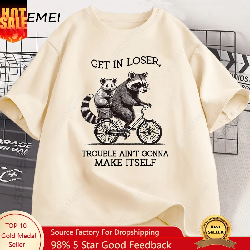 Camiseta Get in Loser con gráf - Yours Summer Clothing reseña y precio