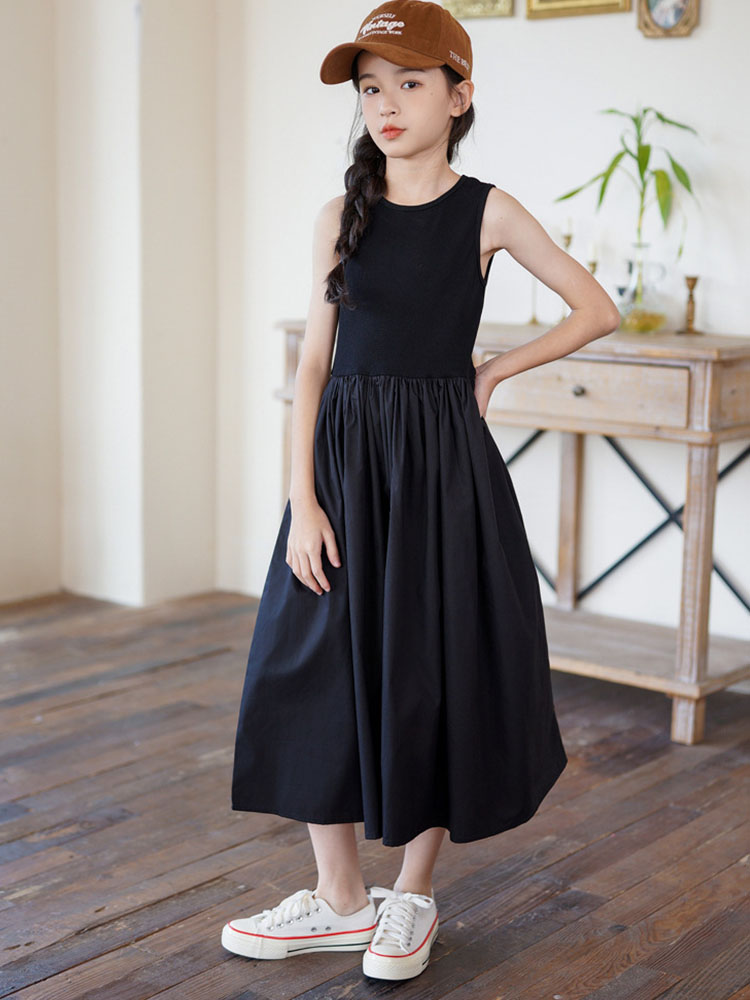 Vestido largo maxi para niñas  - Summer Clothing Teen Girls reseña y precio