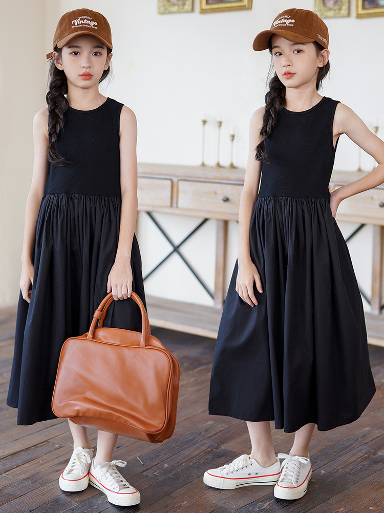 Vestido largo maxi para niñas  - Summer Clothing Teen Girls reseña y precio