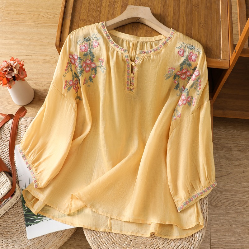 Ropa de mujer de estilo chino, - Summer Linen Clothing For Women reseña y precio