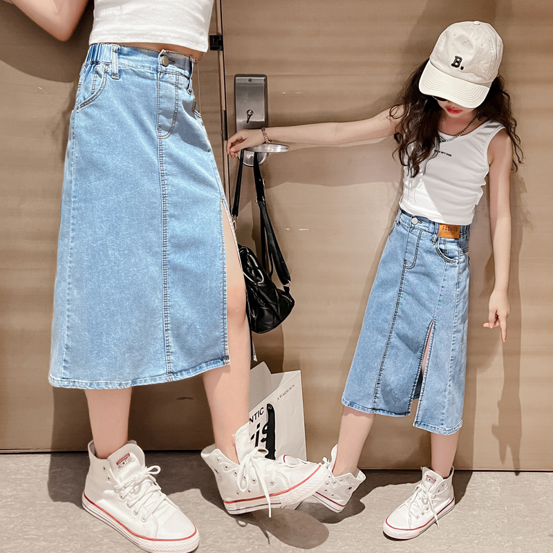 Falda vaquera para chicas adol - Summer Clothing Teen Girls reseña y precio
