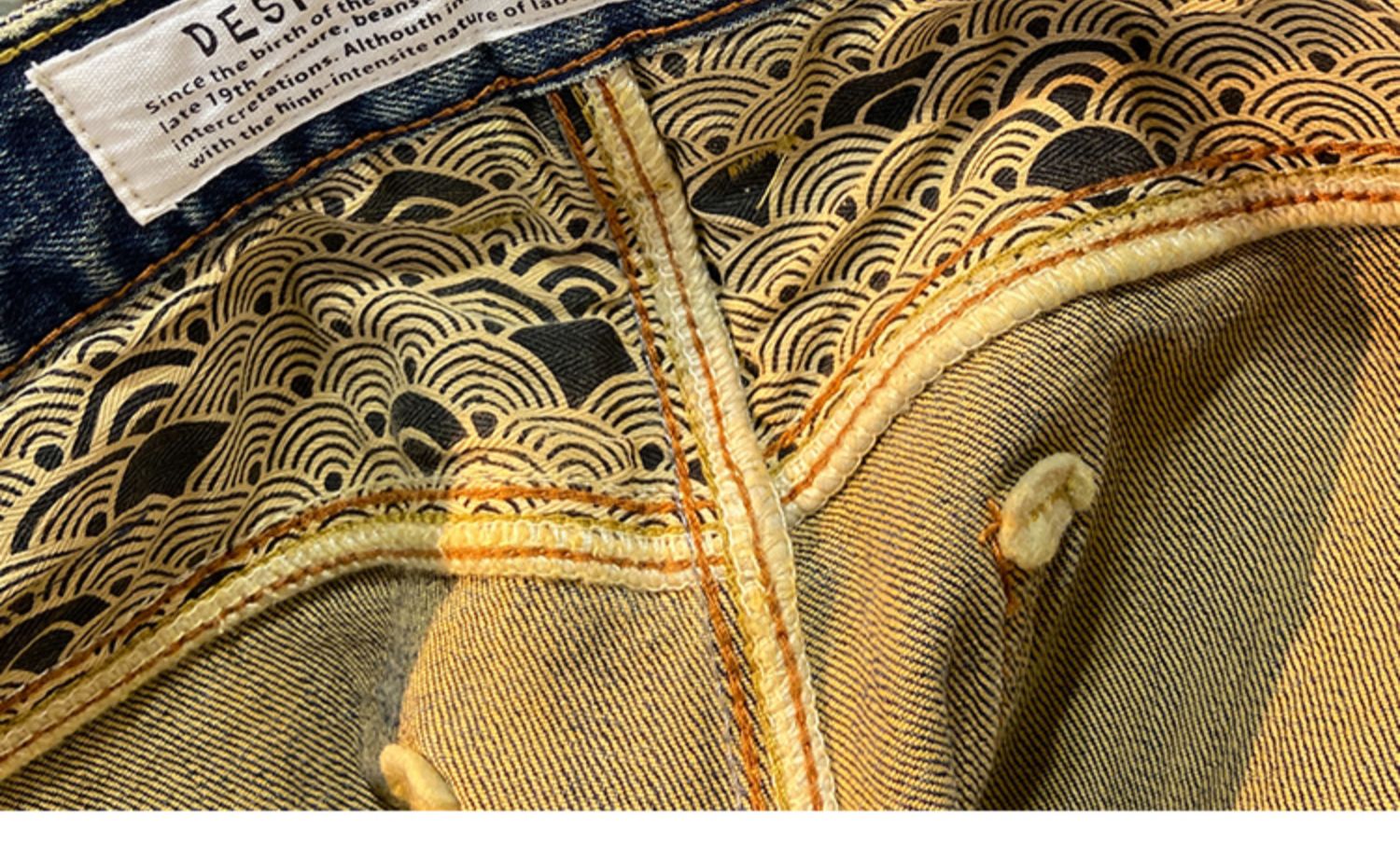 Vaqueros de mezclilla con oril - Levis Jeans 501 reseña y precio