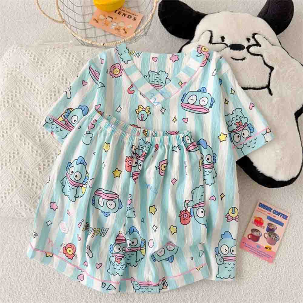 Conjunto de Pijama Sanrio Hang - Summer Clothing Capsule reseña y precio