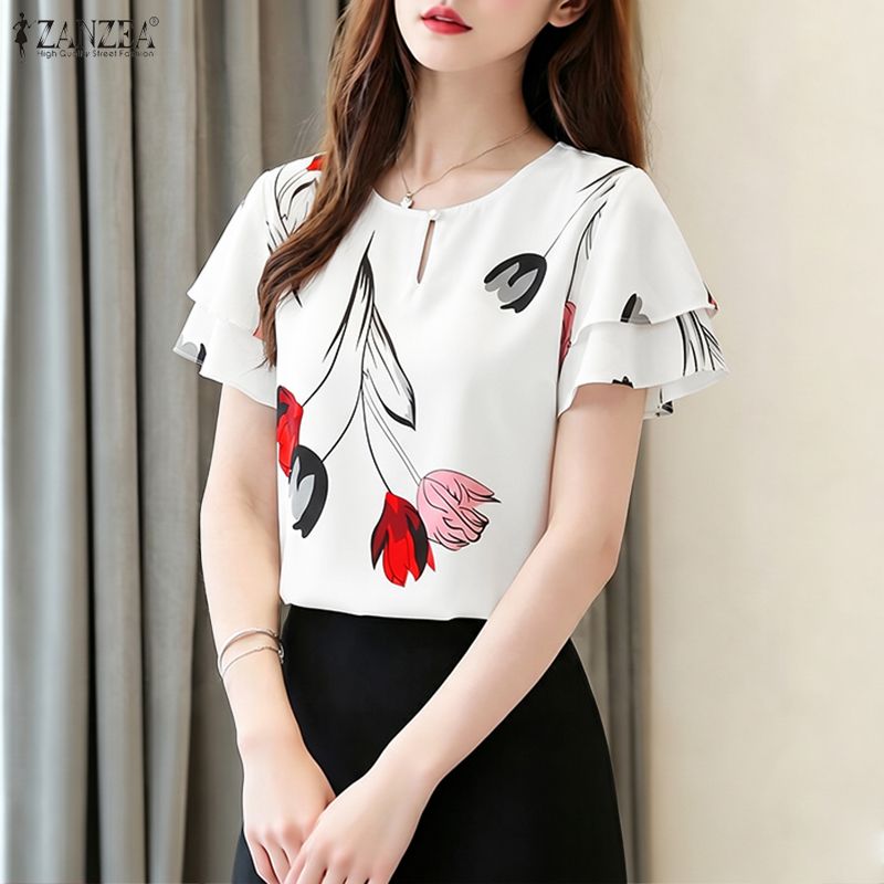 ZANZEA Blusas de verano con es - Summer Clothing Layering reseña y precio