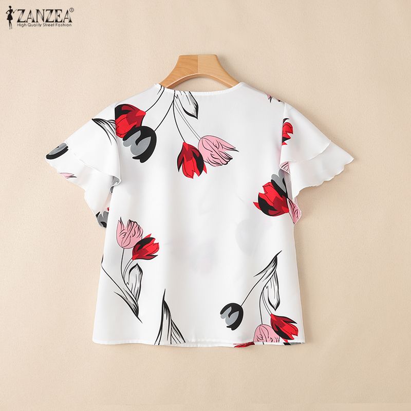 ZANZEA Blusas de verano con es - Summer Clothing Layering reseña y precio