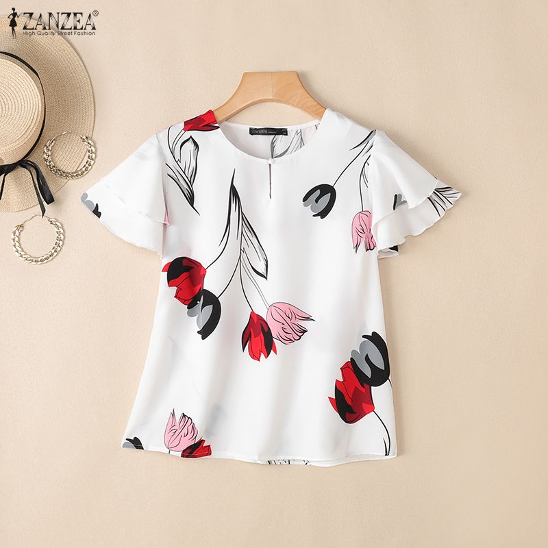 ZANZEA Blusas de verano con es - Summer Clothing Layering reseña y precio