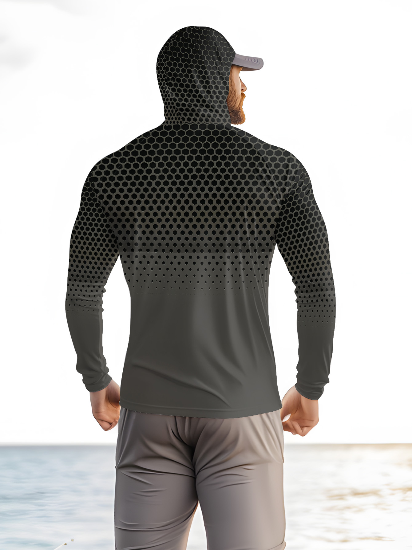 Camisa de pesca con capucha pa - Summer Clothing Long Sleeve reseña y precio