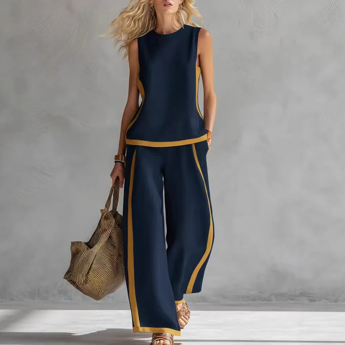 Conjunto de 2 piezas de lino p - Summer Linen Clothing For Women reseña y precio