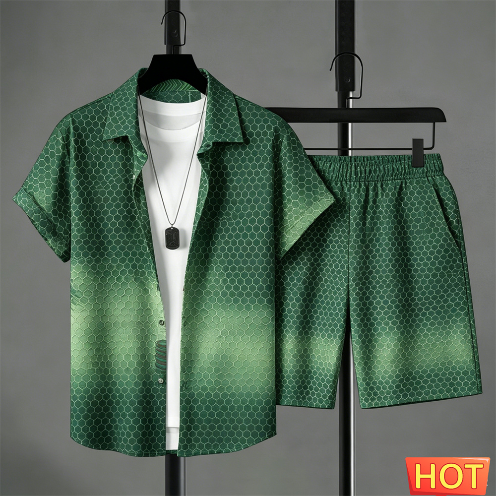 Conjunto de Camisa para Hombre - Summer Clothing Vacation reseña y precio