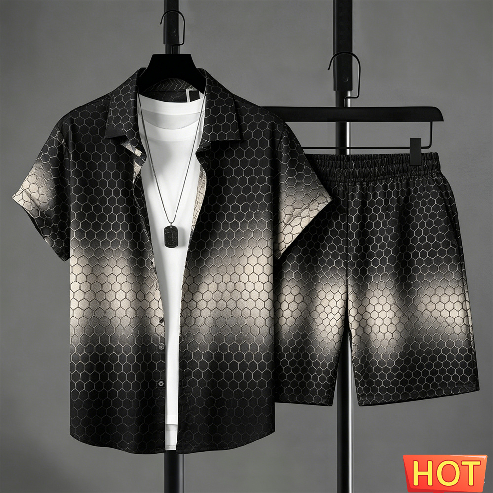 Conjunto de Camisa para Hombre - Summer Clothing Vacation reseña y precio