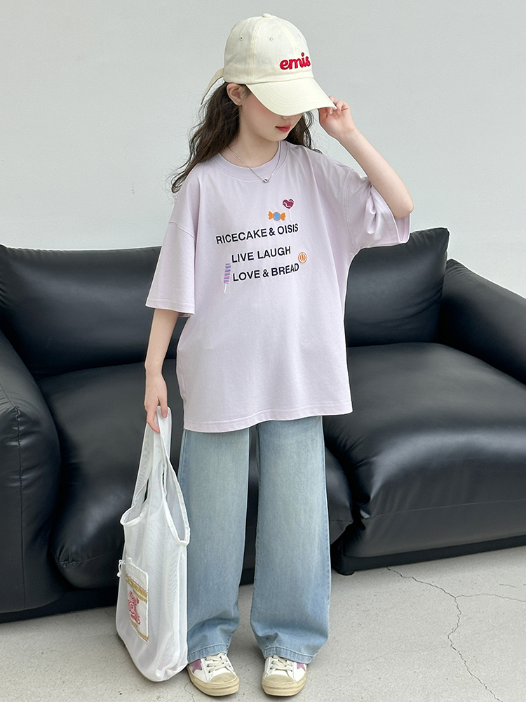 Conjunto de camiseta de manga  - Summer Clothing Set For Girls reseña y precio