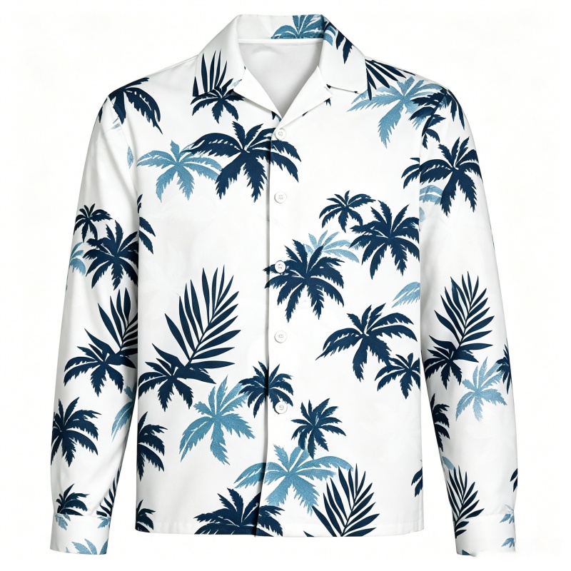 Camisas Hawaianas de Manga Lar - Beach Shirt Hawaiian reseña y precio