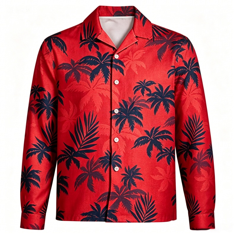 Camisas Hawaianas de Manga Lar - Beach Shirt Hawaiian reseña y precio