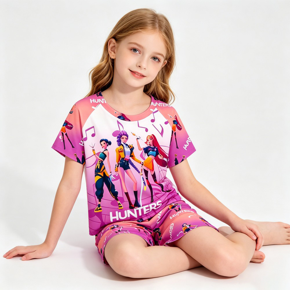 Conjunto de Pijamas Infantiles - Summer Clothing Teen Girls reseña y precio