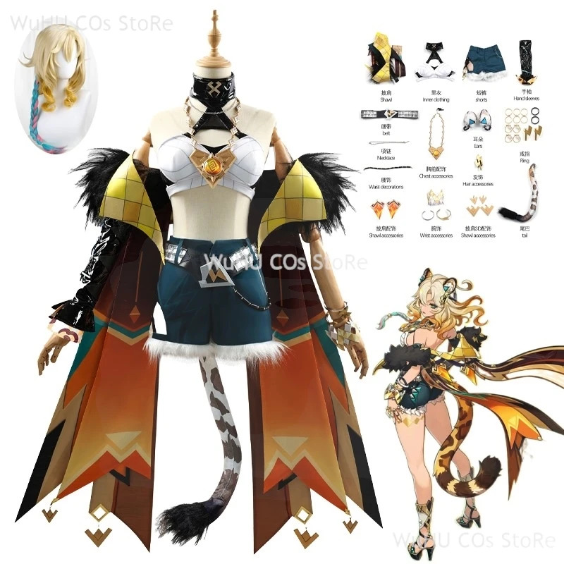 Genshin-Disfraz de impacto par - Romper Playsuit Women reseña y precio