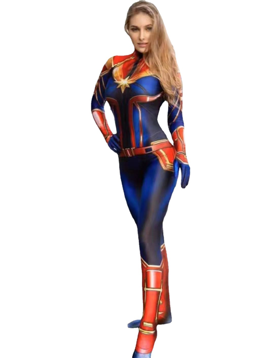 Disfraz de Capitán de Película - Romper Playsuit Women reseña y precio
