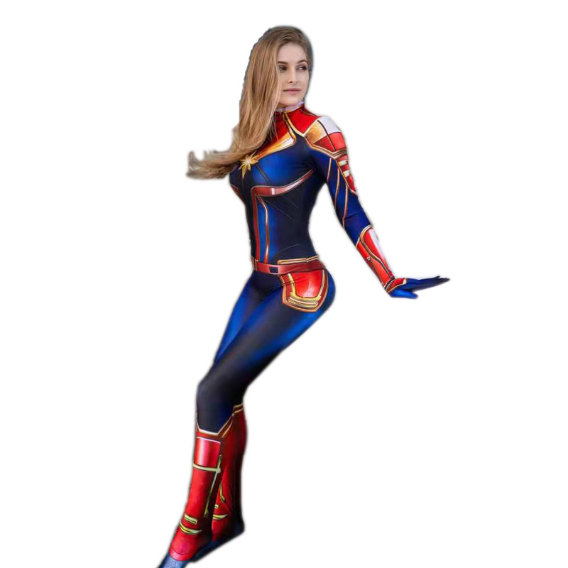 Disfraz de Capitán de Película - Romper Playsuit Women reseña y precio