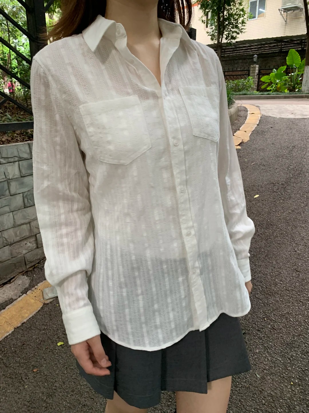 Blusa de Lino y Algodón con Bo - Crop Blouse Linen reseña y precio