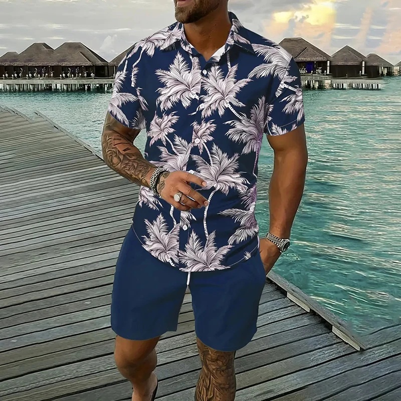 Camisa Hawaiana de Manga Corta - Beach Shirt Hawaiian reseña y precio