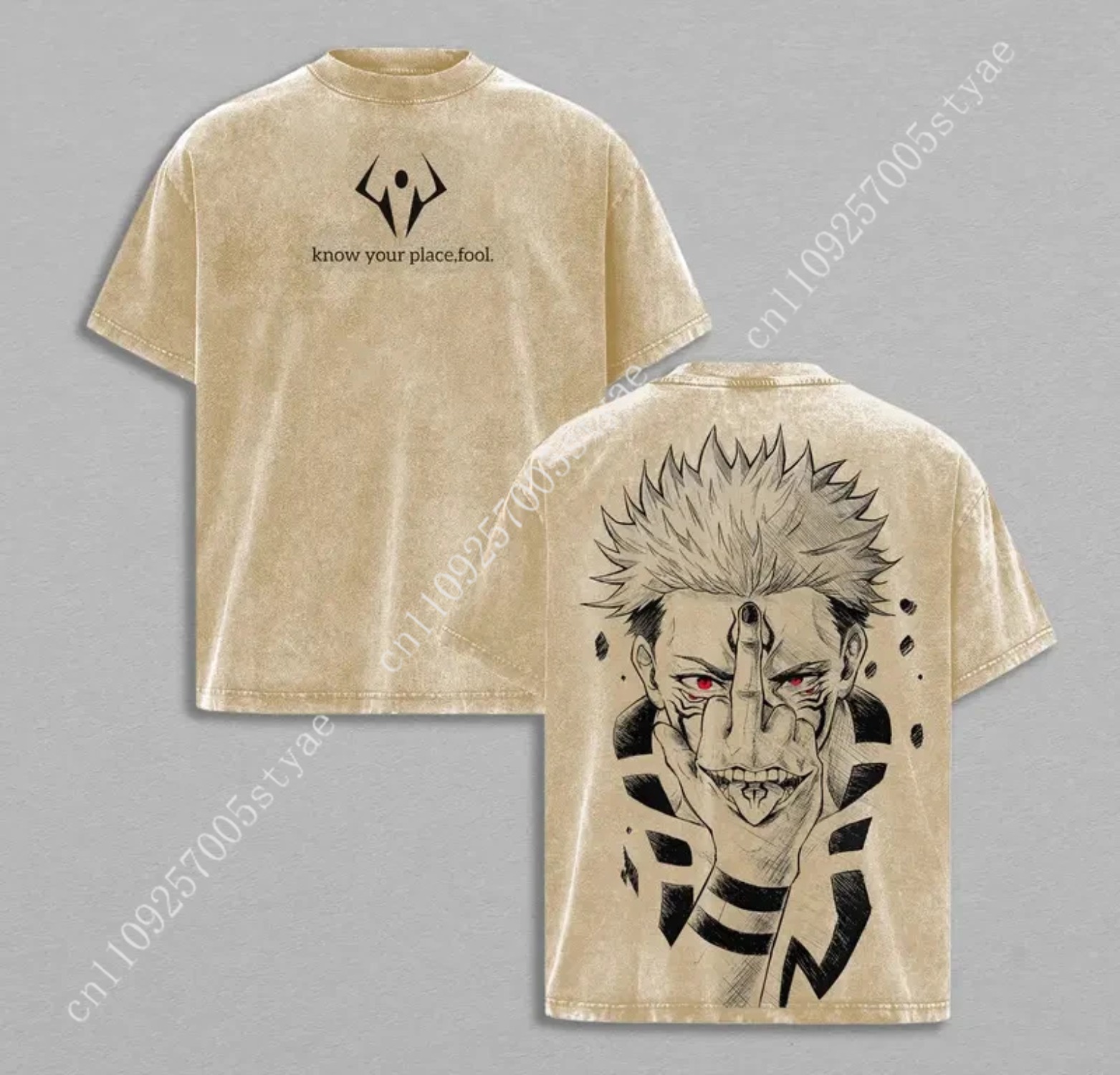 Camiseta Gráfica Anime Ryomen  - Yours Summer Clothing reseña y precio