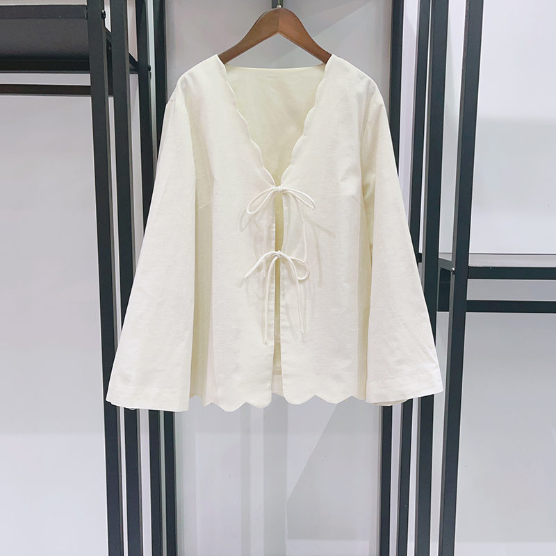 Blusa Bordada Estilo Boho Vint - Crop Blouse Linen reseña y precio