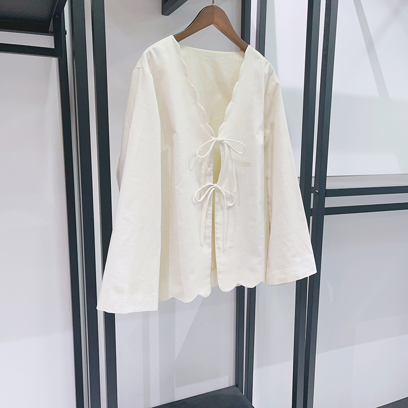 Blusa Bordada Estilo Boho Vint - Crop Blouse Linen reseña y precio